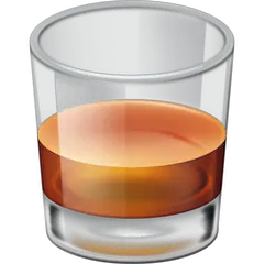 🥃 Vaso de whisky Emoji en Facebook