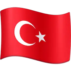Флаг Турции Эмодзи на Facebook