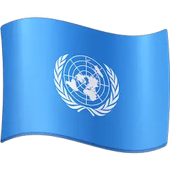 Флаг ООН Эмодзи на Facebook