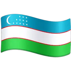 🇺🇿 Bandera de Uzbekistán Emoji en Facebook