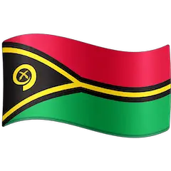 🇻🇺 Bandera de Vanuatu Emoji en Facebook