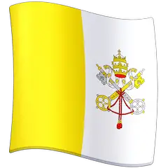 Bandeira da Cidade do Vaticano Emoji Facebook