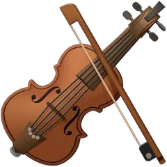 Violin Emoji on Facebook