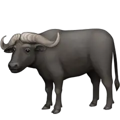 Азиатский буйвол Эмодзи на Facebook