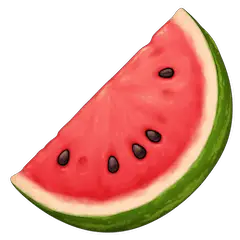 Wassermelone Emoji Facebook