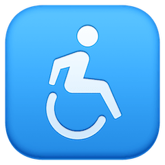 Wheelchair Symbol on Facebook