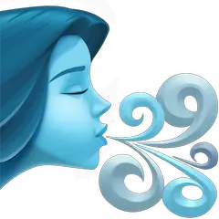 🌬️ Wind Face Emoji on Facebook