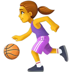 Basketballspielerin Emoji Facebook