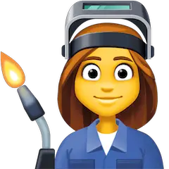 👩‍🏭 Fabrikarbeiterin Emoji auf Facebook