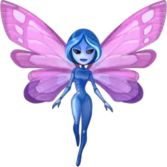 Woman Fairy Emoji on Facebook