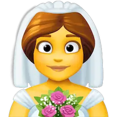 👰‍♀️ Sposa Con Velo Emoji su Facebook