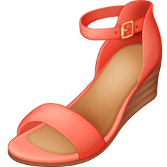 👡 Sandale mit Absatz Emoji auf Facebook