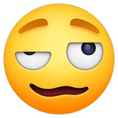 Schwindeliges Gesicht Emoji Facebook