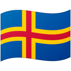 🇦🇽 Bandera de las Islas Åland Emoji en Google Android, Chromebooks