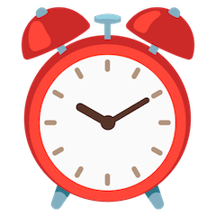 Alarm Clock Emoji on Google Android and Chromebooks