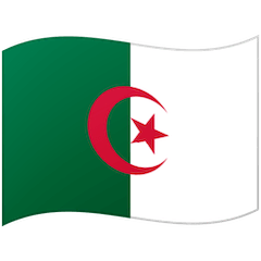 🇩🇿 Bandera de Argelia Emoji en Google Android, Chromebooks
