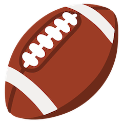 🏈 Palla da football americano Emoji su Google Android, Chromebooks