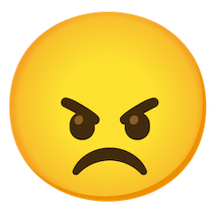 Angry Face on Google