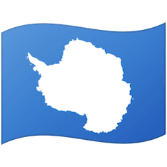 🇦🇶 Flagge der Antarktis Emoji auf Google Android, Chromebook