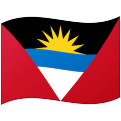 Флаг Антигуа и Барбуды Эмодзи на Google Android и Chromebook