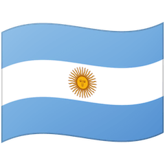 Flag: Argentina Emoji on Google Android and Chromebooks