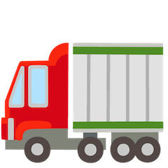🚛 Articulated Lorry Emoji on Google Android and Chromebooks