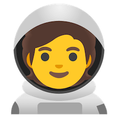 🧑‍🚀 Astronauta Emoji nos Google Android, Chromebooks