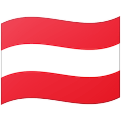 Bandera de Austria Emoji Google Android, Chromebook