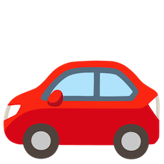 Automobile Emoji on Google Android and Chromebooks