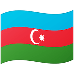 Bandera de Azerbaiyán Emoji Google Android, Chromebook