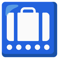 🛄 Recogida de equipajes Emoji en Google Android, Chromebooks
