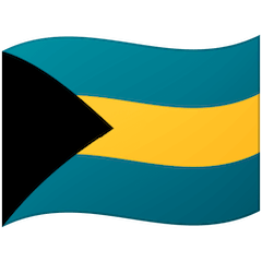 Флаг Багамских островов Эмодзи на Google Android и Chromebook