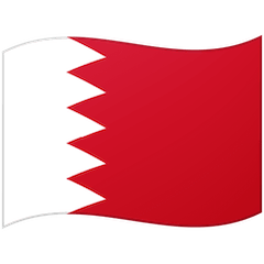 Flagge von Bahrain Emoji Google Android, Chromebook