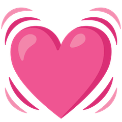 💓 Coração a bater Emoji nos Google Android, Chromebooks