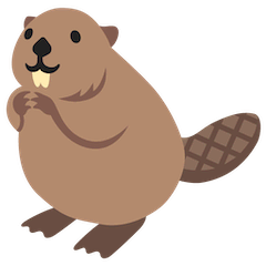 🦫 Beaver Emoji on Google Android and Chromebooks
