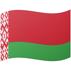 Bandiera della Bielorussia Emoji Google Android, Chromebook