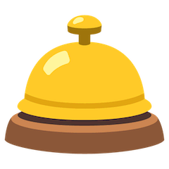 Bellhop Bell Emoji on Google Android and Chromebooks