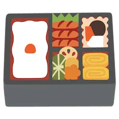 🍱 Vassoio con cibo Emoji su Google Android, Chromebooks