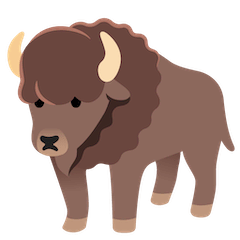 Bison Emoji on Google Android and Chromebooks