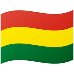 Bandeira da Bolívia Emoji Google Android, Chromebook