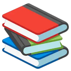 📚 Books Emoji on Google Android and Chromebooks