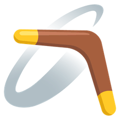 🪃 Boomerang Emoji su Google Android, Chromebooks