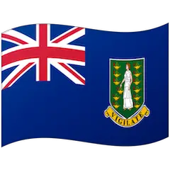 Bandeira das Ilhas Virgens Britânicas Emoji Google Android, Chromebook