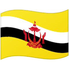 🇧🇳 Bandera de Brunéi Emoji en Google Android, Chromebooks