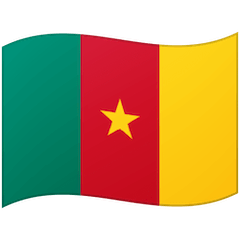 Flag: Cameroon Emoji on Google Android and Chromebooks