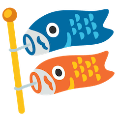 🎏 Bendera Ikan Koi Emoji Di Google Android Dan Chromebook