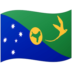 Флаг острова Рождества Эмодзи на Google Android и Chromebook