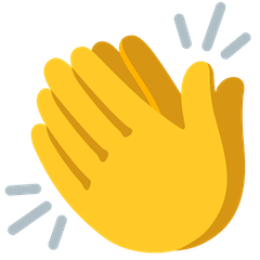 Klatschende Hände Emoji Google Android, Chromebook