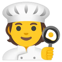 🧑‍🍳 Cuisinier (tous Genres) Émoji sur Google Android, Chromebooks