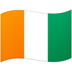 🇨🇮 Bandeira da Côte d’Ivoire Emoji nos Google Android, Chromebooks